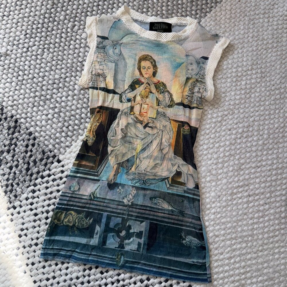 Jean Paul Gaultier Maille Sheer Top